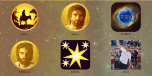 Set: 6 Christian memecoins on Kaspa