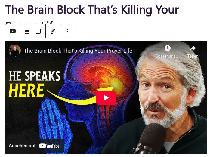 The Brain Block That’s Killing Your Prayer Life
