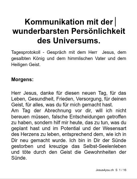 Kommunikation mit der wunderbarsten Persönlichkeit des Universums
